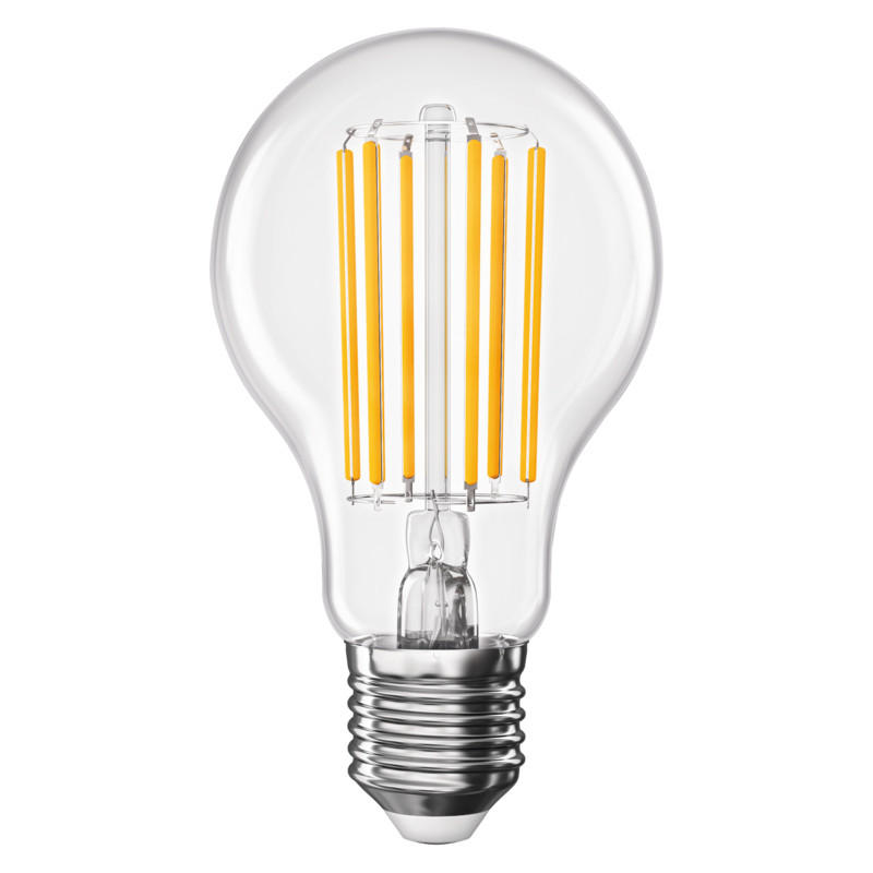 FILAMENTOVÁ LED ŽÁROVKA E27 - Basics, plast (6/6/10.8cm)