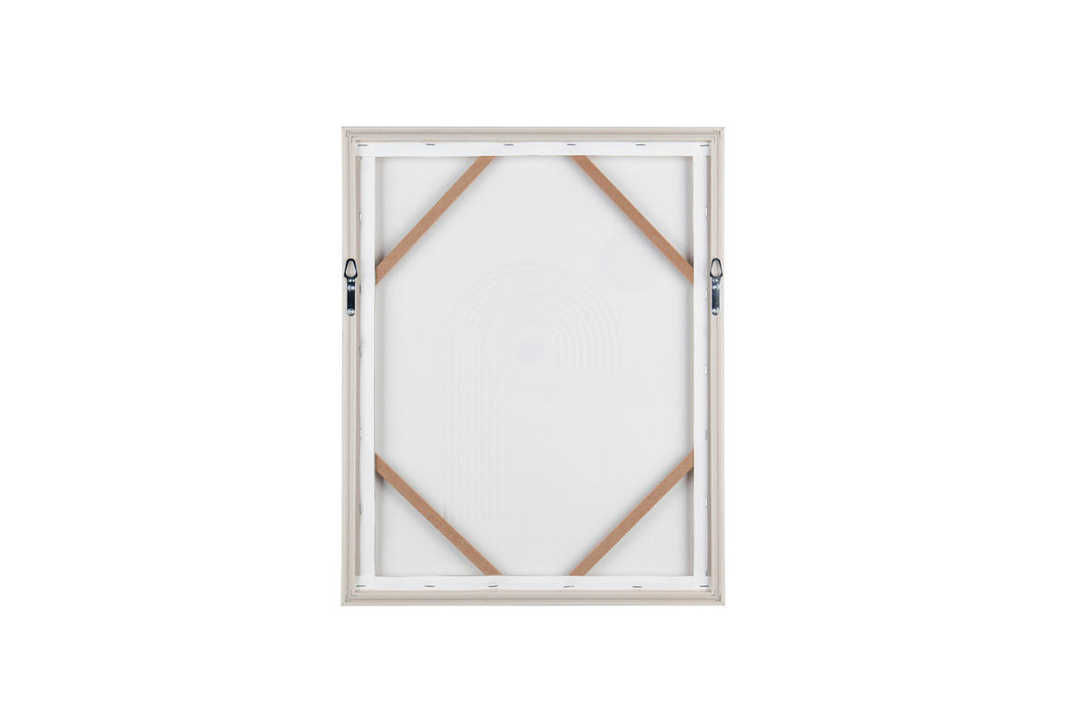 KUNSTDRUCK Abstraktes, Strukturen 40/50/2,3 cm  - Sandfarben/Naturfarben, Basics, Holzwerkstoff/Kunststoff (40/50/2,3cm)