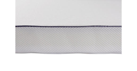 TOPPER Höhe ca.  - Weiß/Grau, Basics, Textil (160/200cm) - Sleeptex