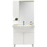 BADEZIMMER - Weiß, KONVENTIONELL, Holzwerkstoff (85/186/33-49cm) - Xora BADEZIMMER - Weiß, KONVENTIONELL, Holzwerkstoff (85/186/33-49cm) - Xora