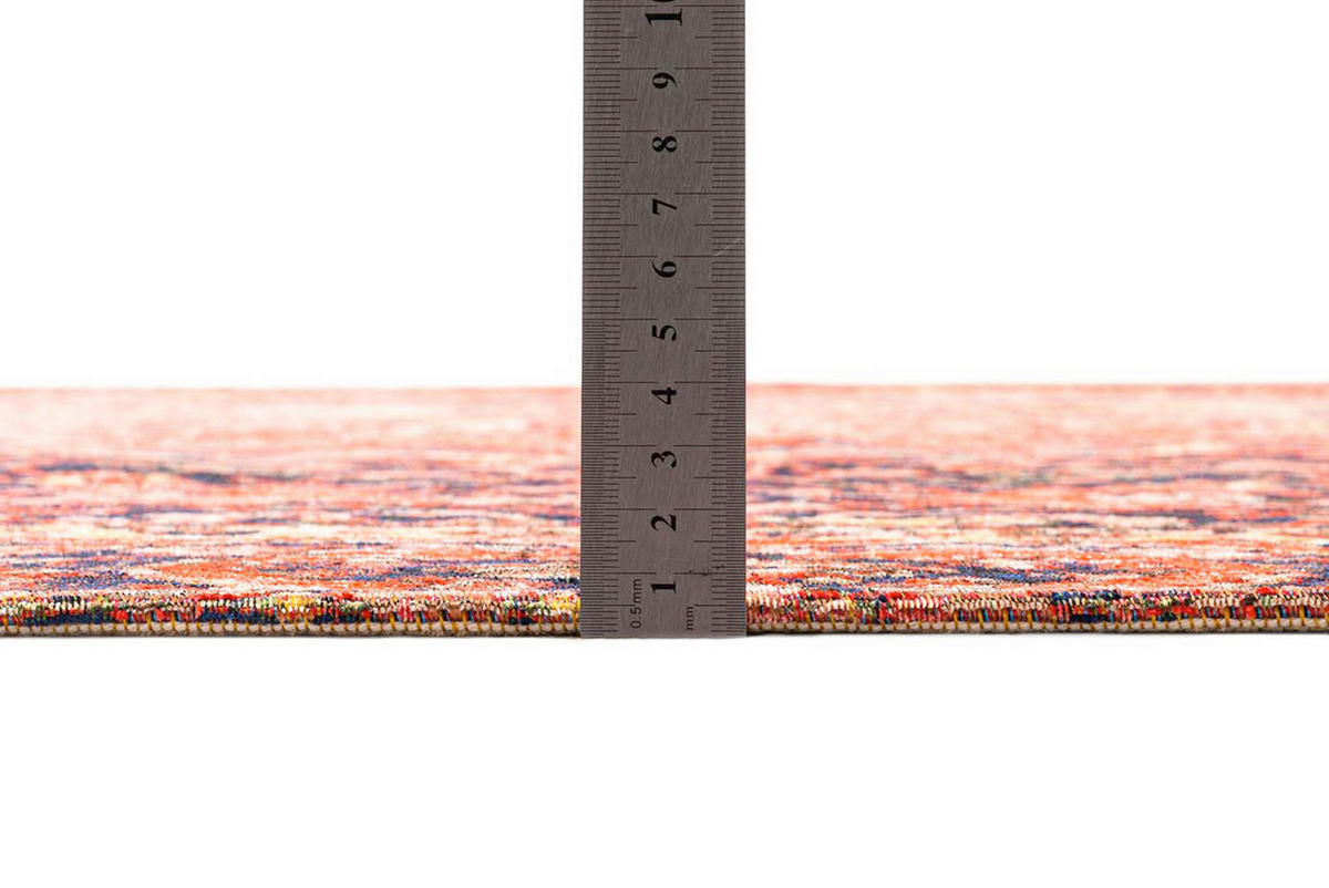 FLACHWEBETEPPICH 195/285 cm Rot  - Rot, Design, Textil (195/285cm) - Tom Tailor