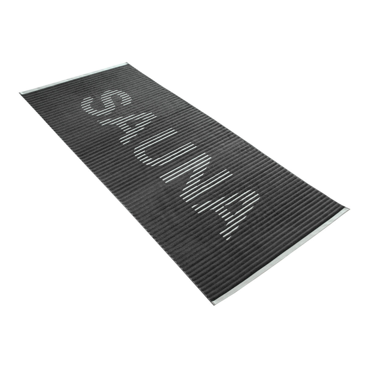 PEŠKIR ZA SAUNU CAMDEN  siva 200/80 cm  - siva, Osnovno, tekstil (200/80cm) - Vossen