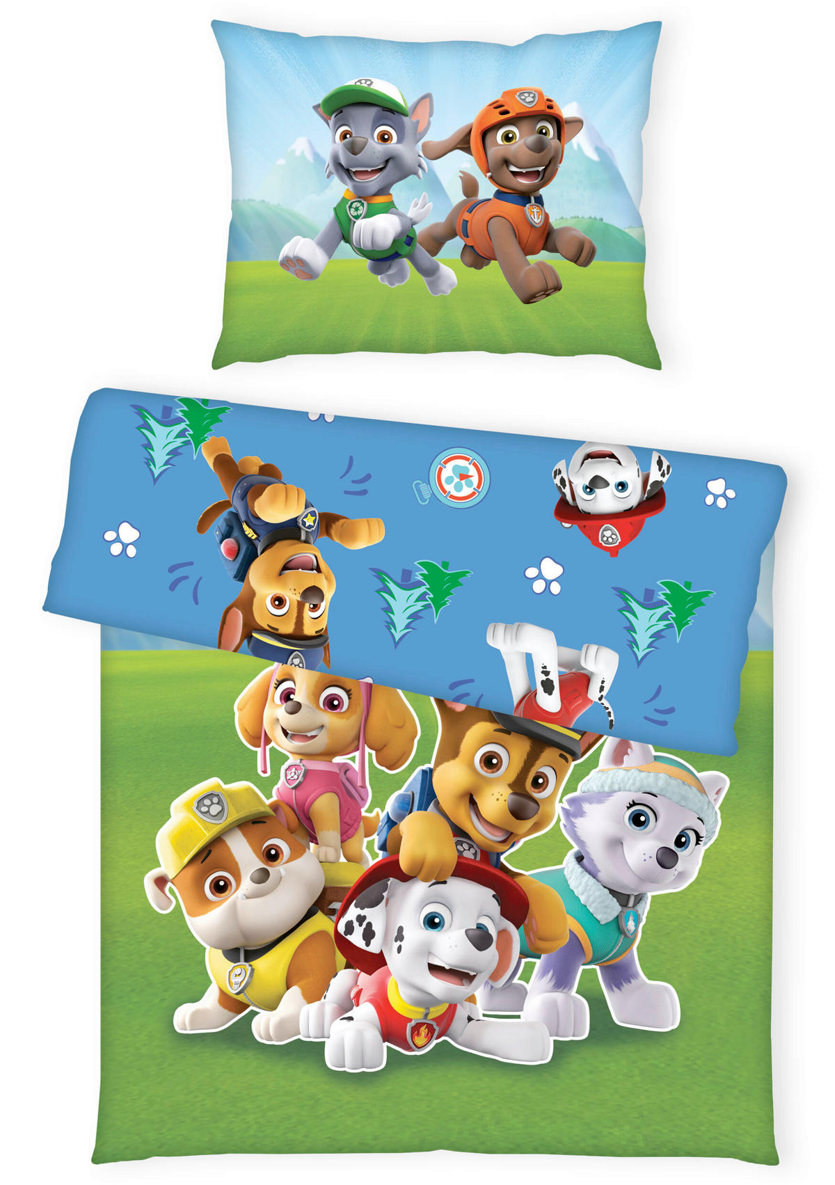 GYEREK ÁGYNEMŰHUZAT-GARNITÚRA 140/200 cm  - pink/kék, Konventionell, textil (140/200cm)