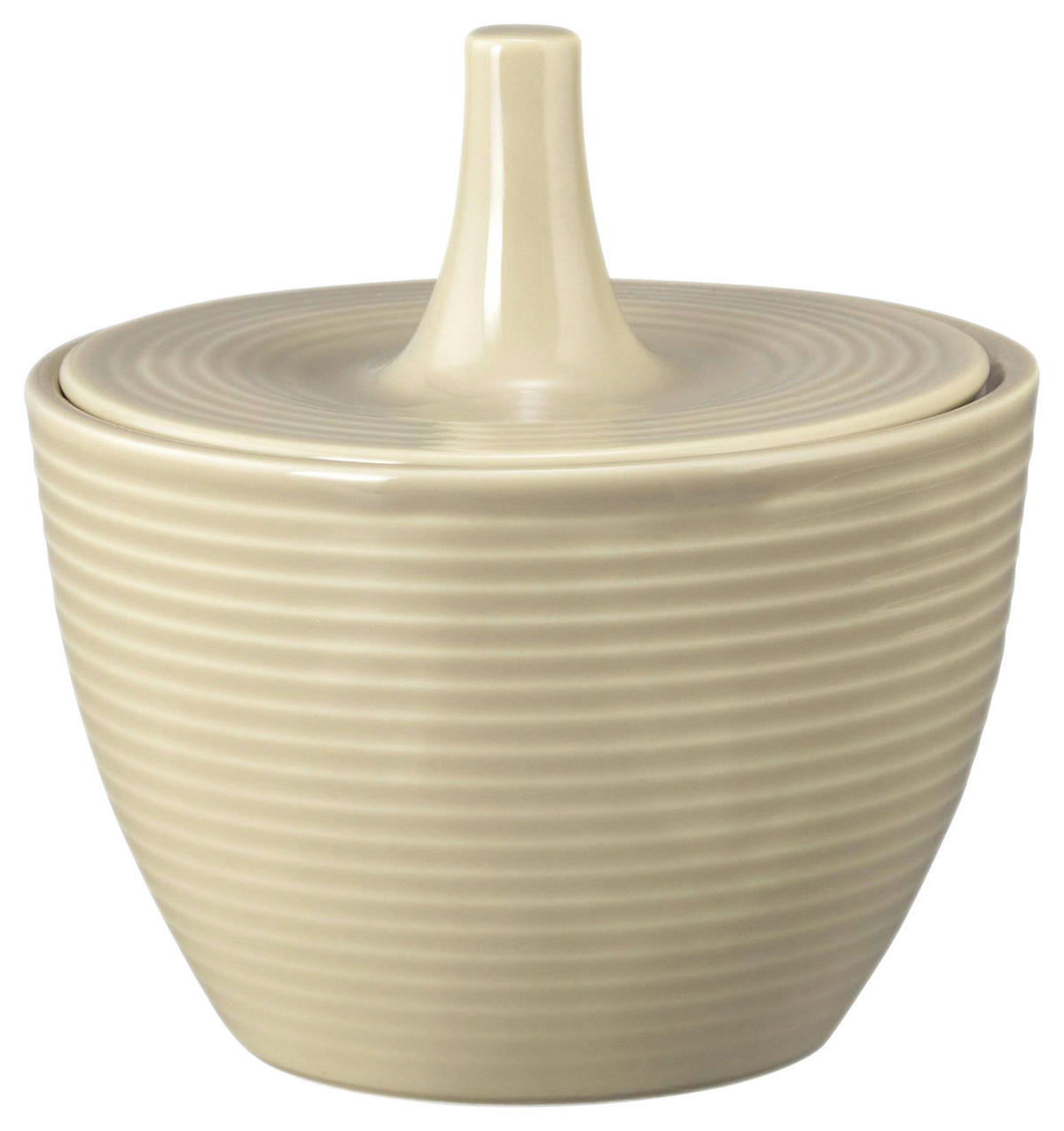 ZUCKERDOSE Beat Keramik   - Beige, LIFESTYLE, Keramik (270ml) - Seltmann Weiden