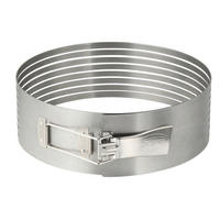 TORTENTEILER - Silberfarben, Basics, Metall (26-28cm) - Dr.Oetker