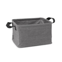 WÄSCHEKORB - Dunkelgrau, Basics, Textil (37,00/26,00/44cm) - Brabantia