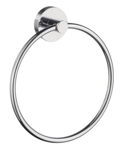 HANDTUCHHALTER 17/25/3,6 cm  - Chromfarben, Basics, Metall (17/25/3,6cm)