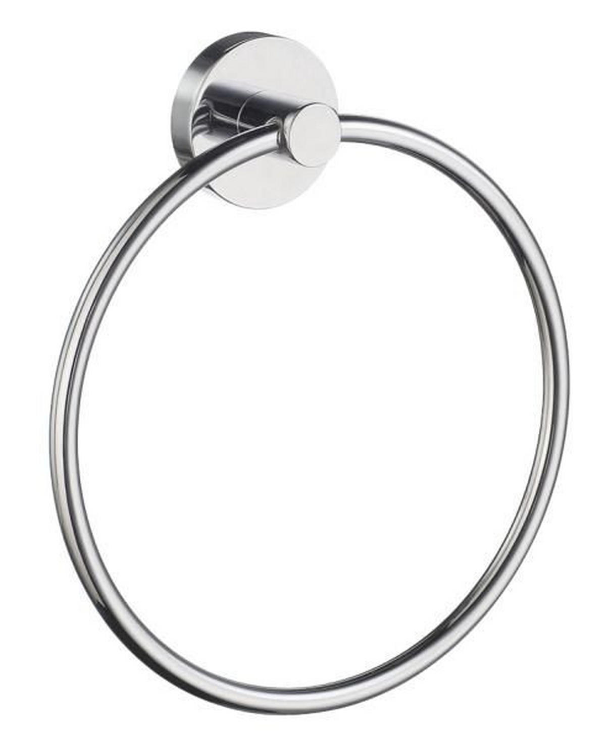 HANDTUCHHALTER 17/25/3,6 cm  - Chromfarben, Basics, Metall (17/25/3,6cm)