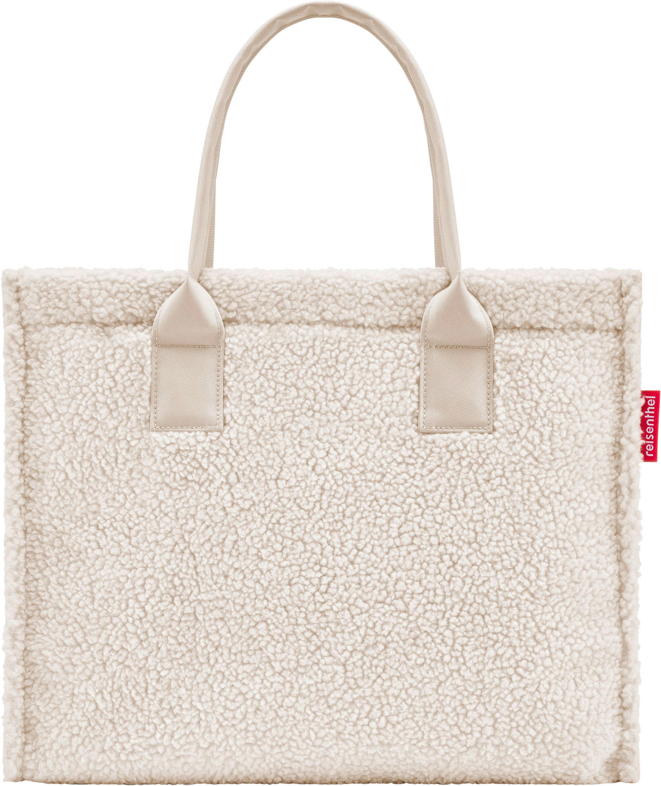 EINKAUFSTASCHE Daily shopper teddy sand 14 L  - Creme, Basics, Textil (42/35/17cm) - Reisenthel