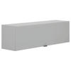 HÄNGEELEMENT Grau  - Schwarz/Grau, Design, Glas/Holzwerkstoff (109,7/32/29cm) - Hom`in