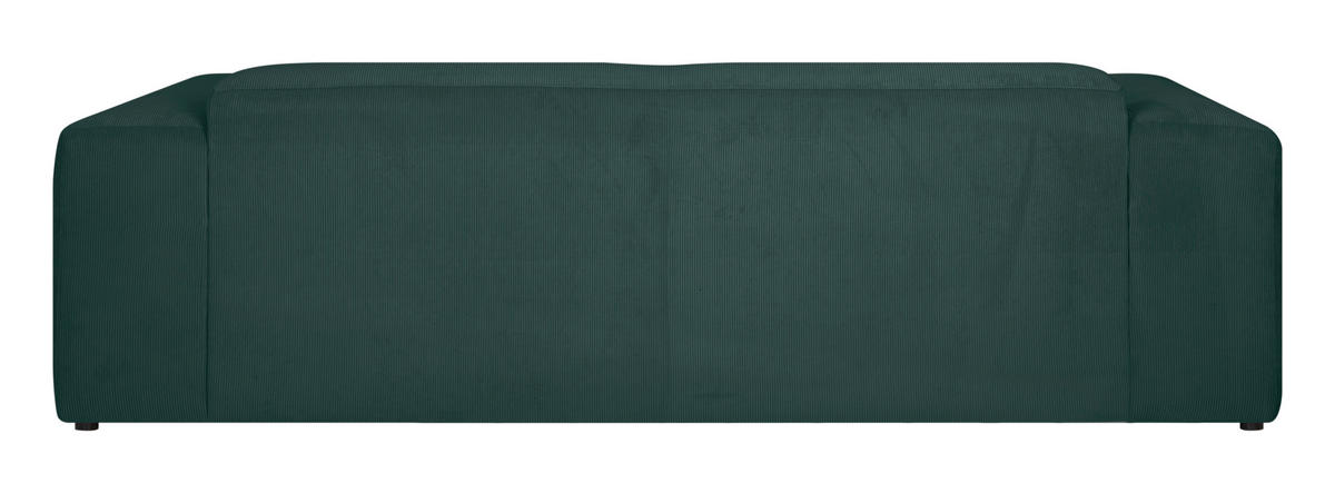 3-SITS SOFFA i manchester grön  - grön/svart, Design, textil/plast (247/75/104cm) - MID.YOU