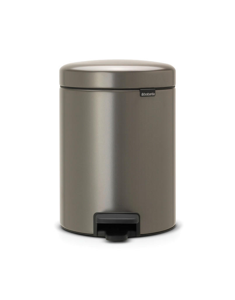 ABFALLEIMER 5 L  - Braun, Design, Kunststoff/Metall (20,5/29,1/27,2cm) - Brabantia
