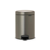 ABFALLEIMER 5 L  - Braun, Design, Kunststoff/Metall (20,5/29,1/27,2cm) - Brabantia