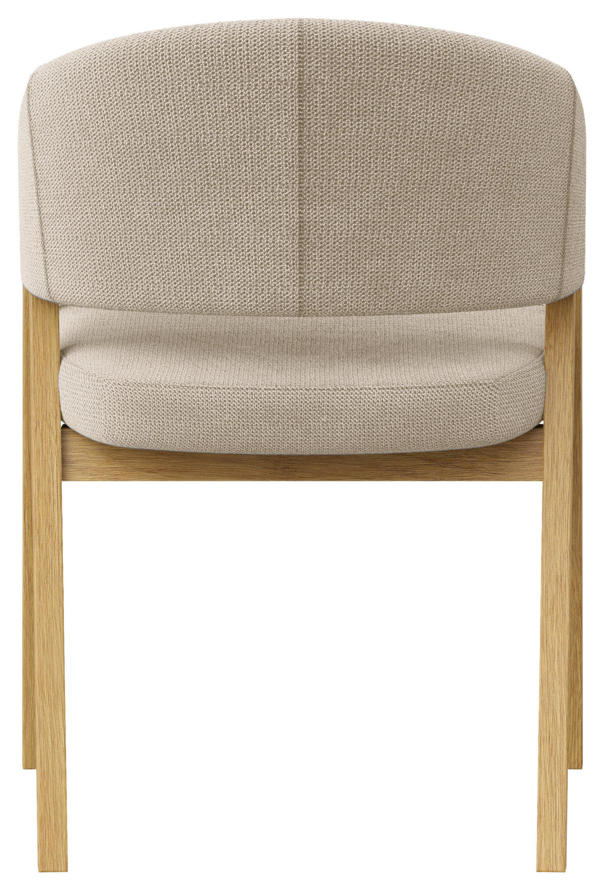 ARMLEHNSTUHL  Stoffauswahl Mikrofaser  Naturfarben, Eichefarben  - Eichefarben/Naturfarben, KONVENTIONELL, Holz/Textil (59/96/60cm) - Carryhome