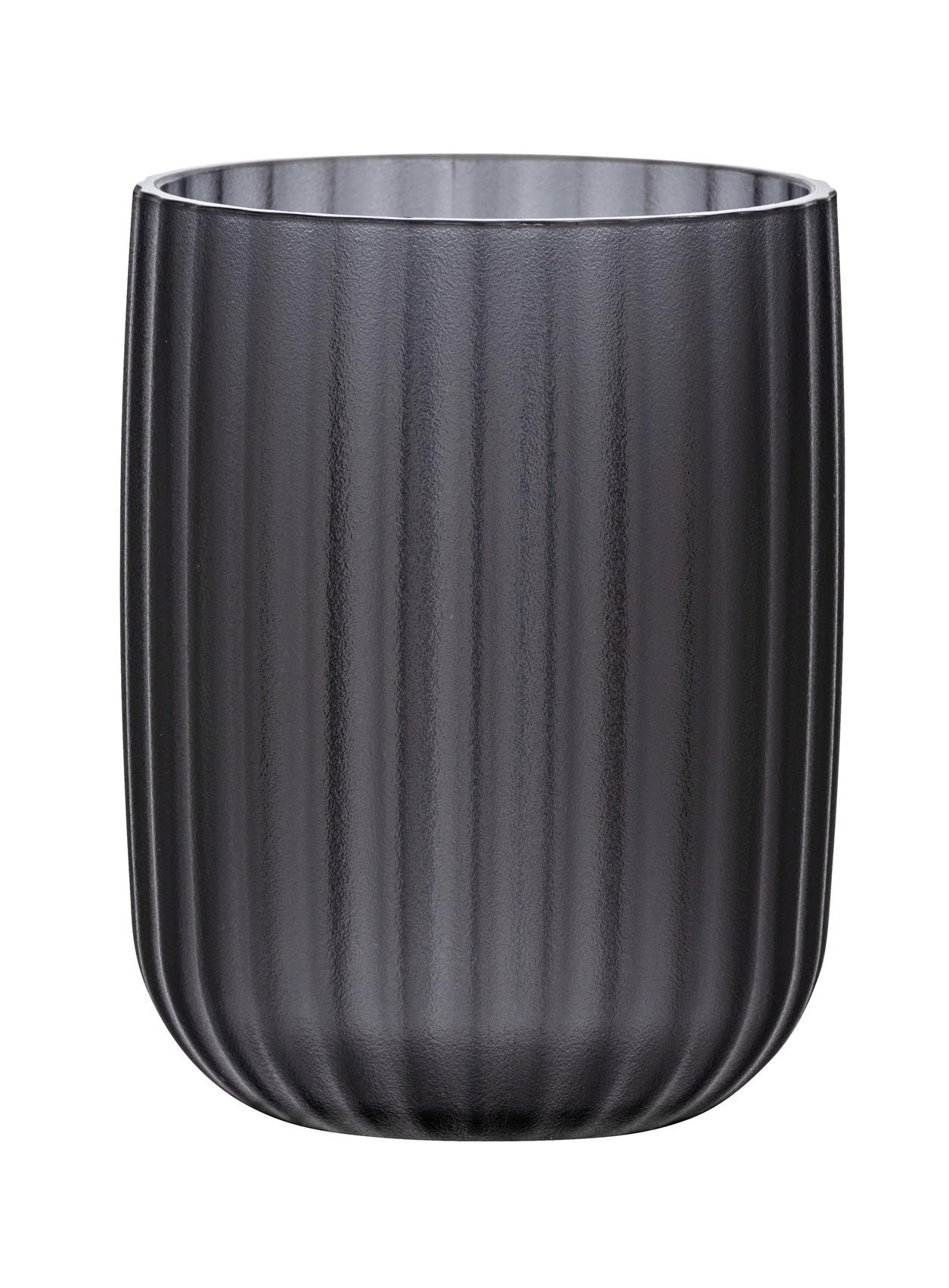 ZAHNPUTZBECHER  - Grau, Basics, Kunststoff (7,5/10/7,5cm) - Wenko