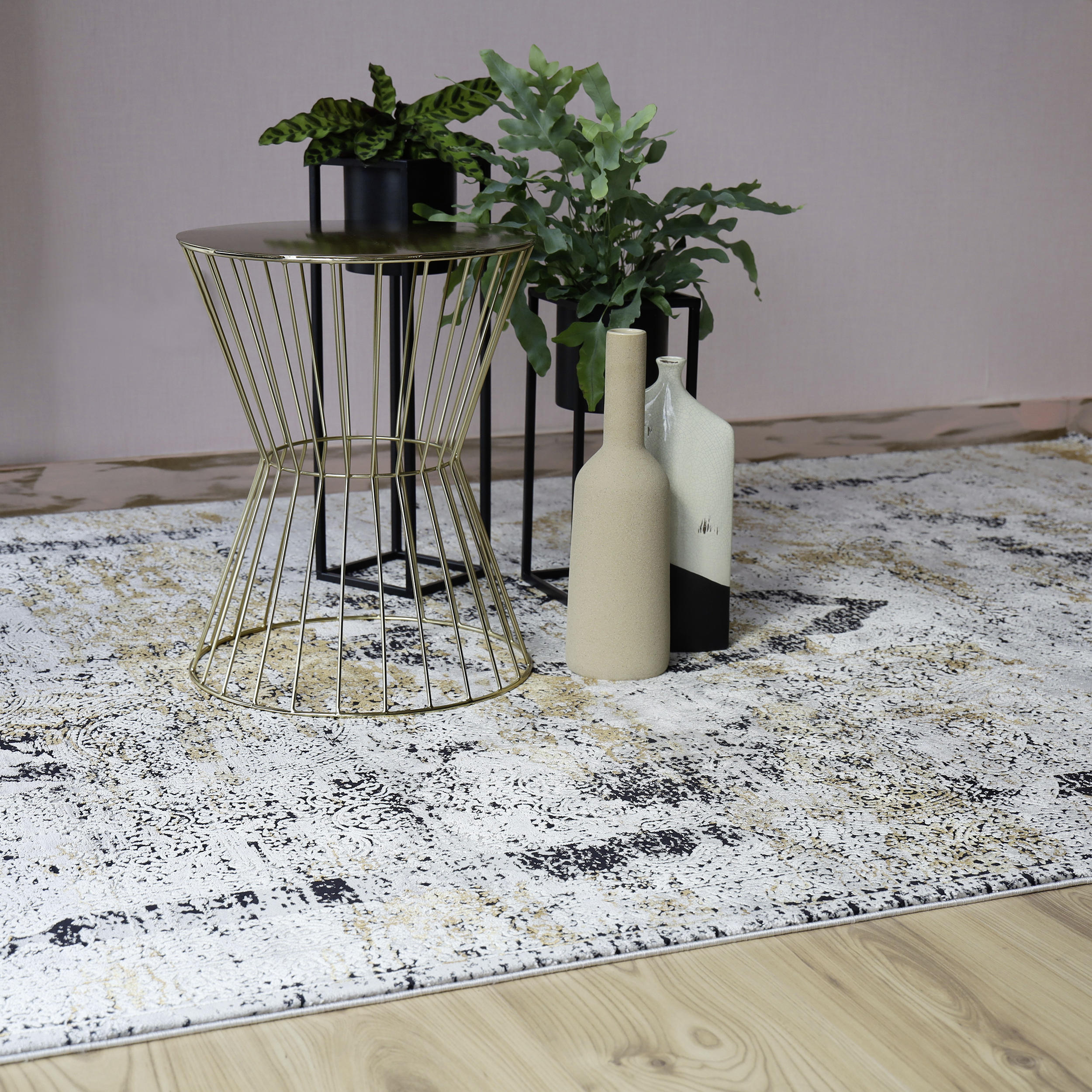 WEBTEPPICH 80/150 cm My Jewel of Obsession Grau  - Grau, LIFESTYLE, Textil (80/150cm) - Obsession
