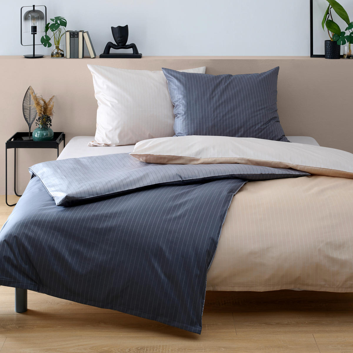 POSTELJINA 200/200 cm  FERRARA  - smeđa, Konvencionalno, tekstil (200/200cm) - Curt Bauer