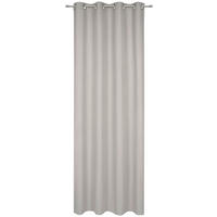 ÖSENVORHANG blickdicht  - Taupe, Basics, Textil (140/255cm) - Esposa