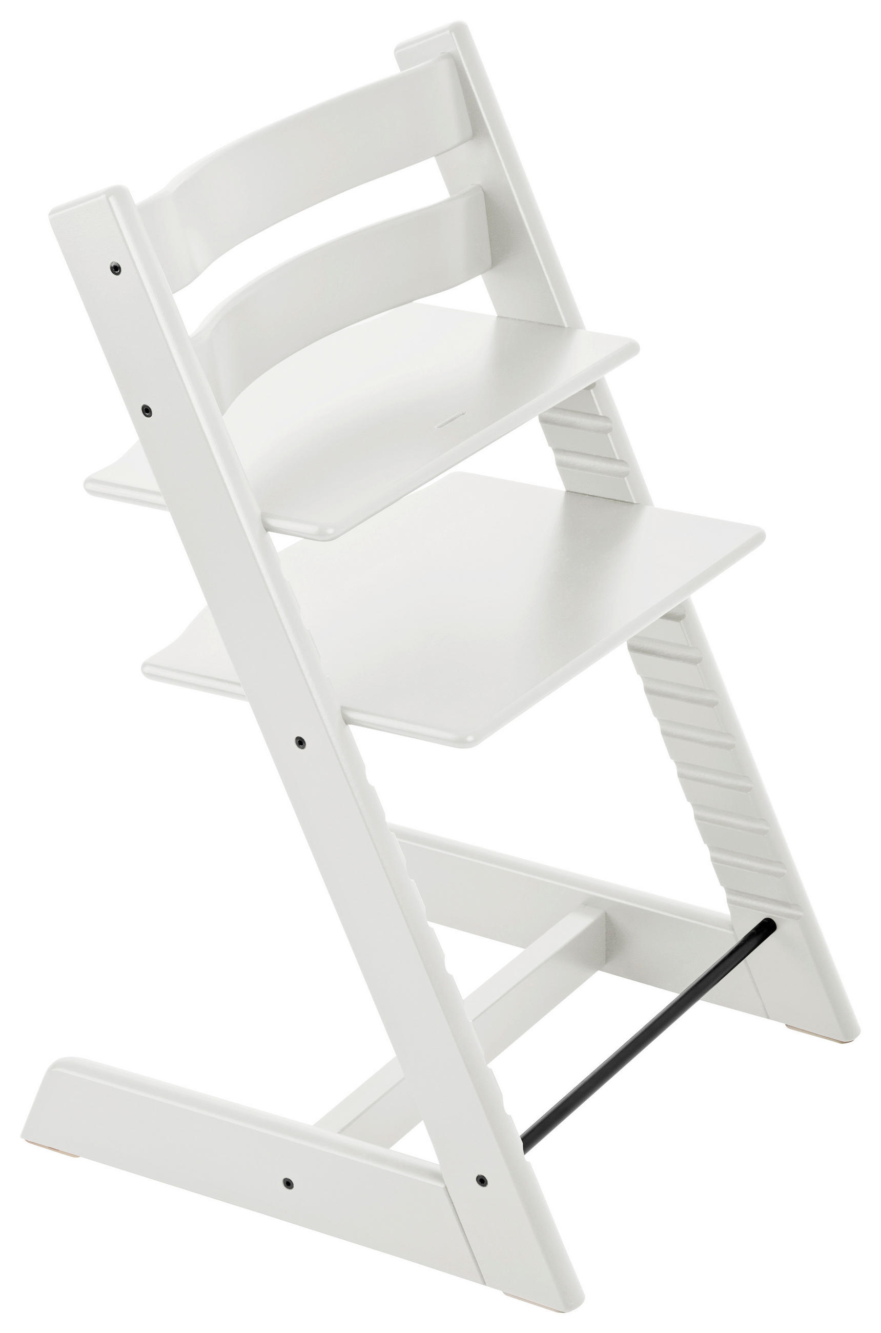 STOLČEK ZA HRANJENJE Tripp Trapp 46/79/49 cm bela - bela, Basics, les (46/79/49cm) - Stokke