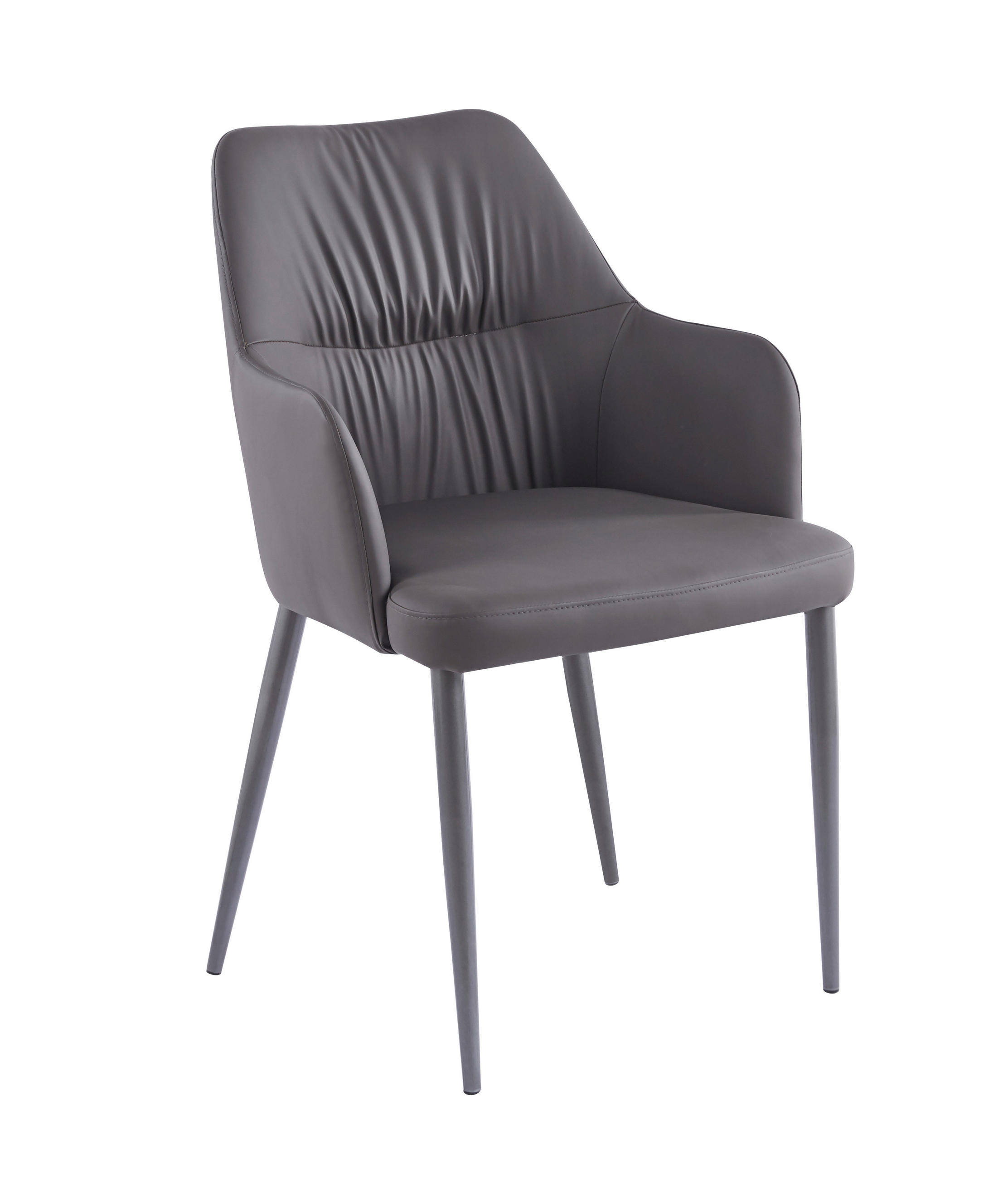 SADA STOLIČIEK S PODRÚČKAMI 2 kus - čierna/antracitová, Modern, kov/textil (55/88/64cm) - MID.YOU