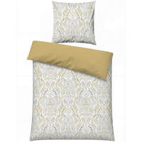 BETTWÄSCHE 135/200 cm  - Senfgelb, Basics, Textil (135/200cm)