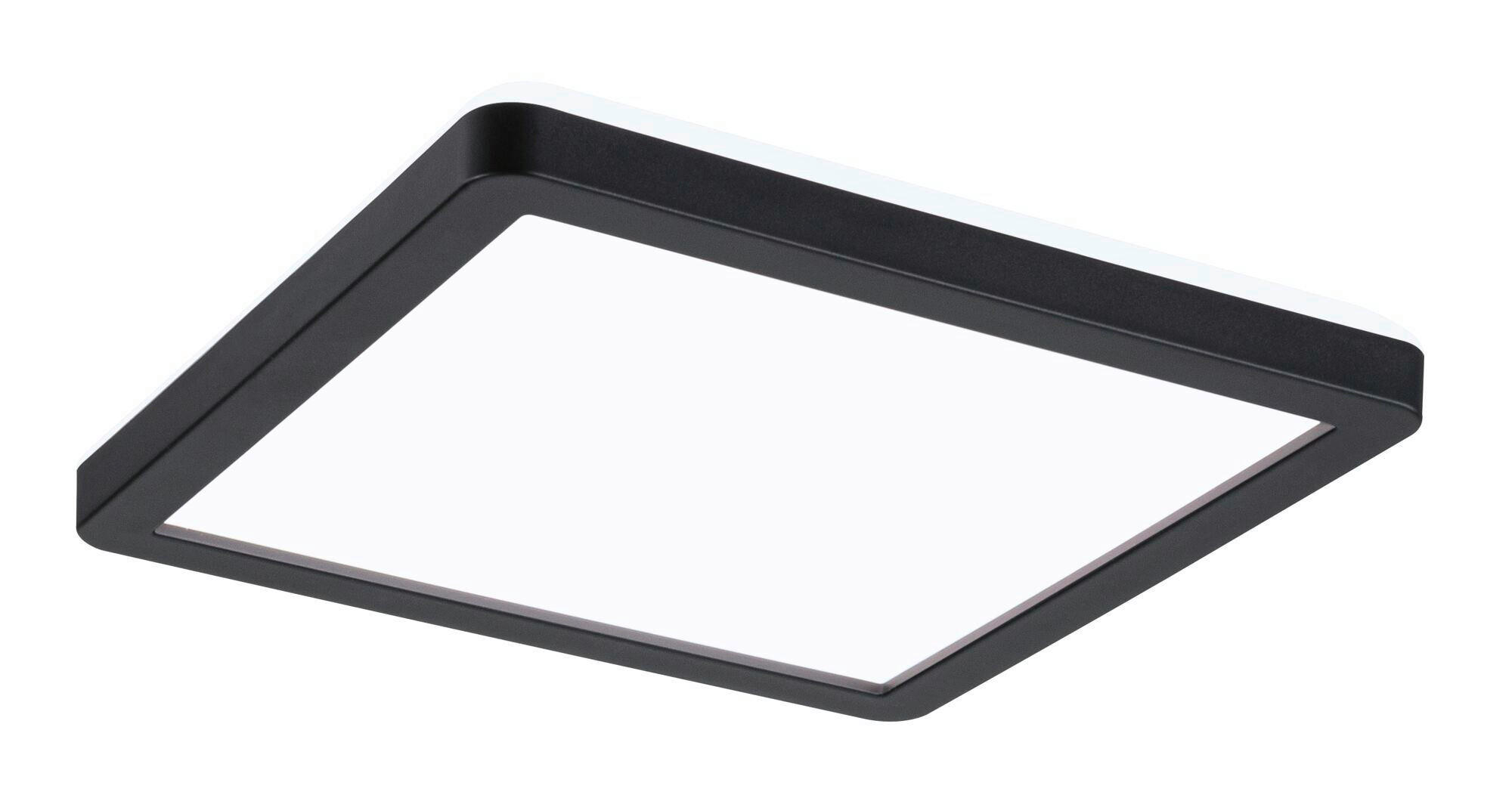 Paulmann Led-Paneel Schwarz 19x2.8x19 cm