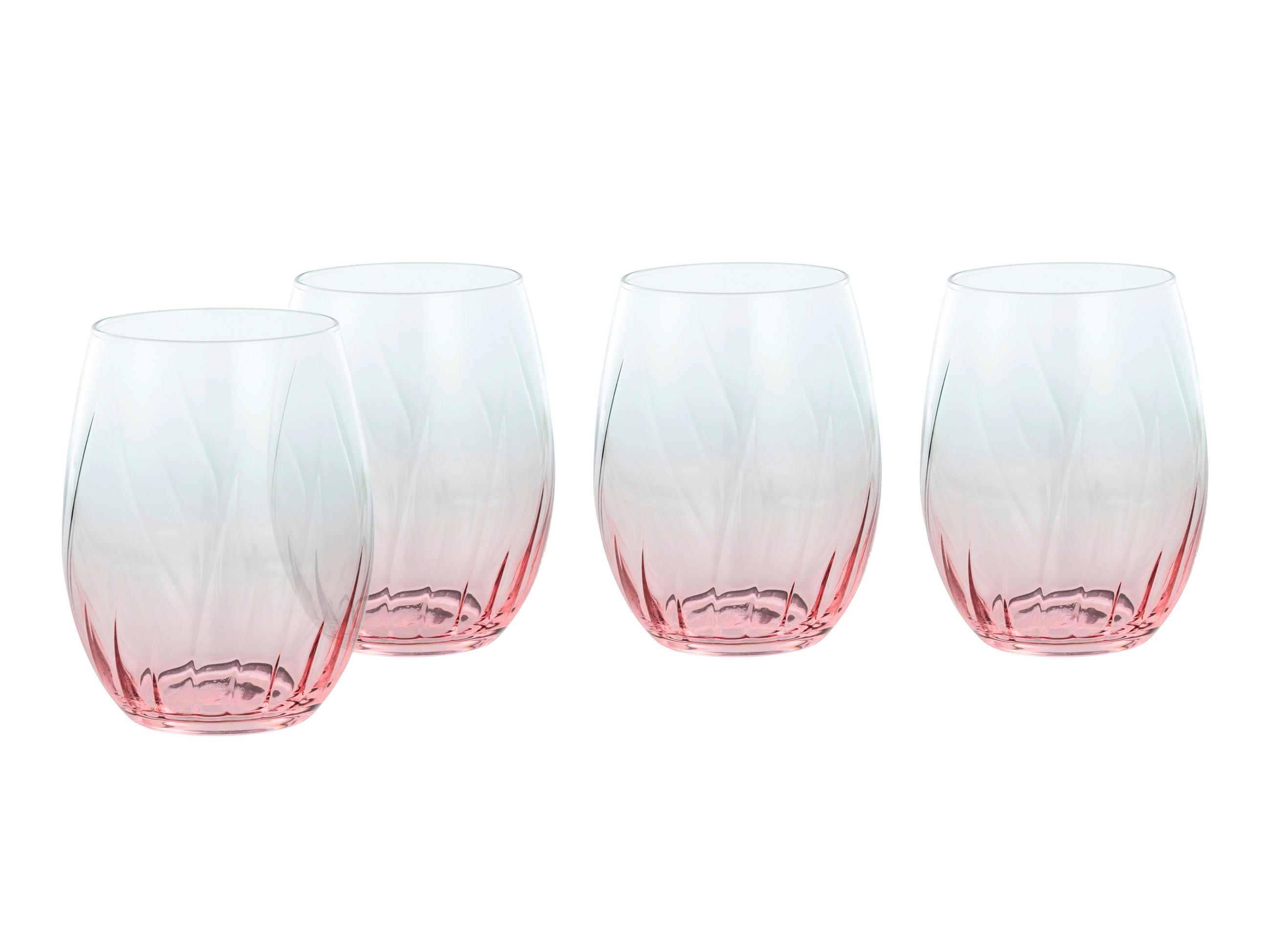 LONGDRINKGLAS 4 delar  - multicolor, Basics, glas (7,5/10,5cm) - Creatable