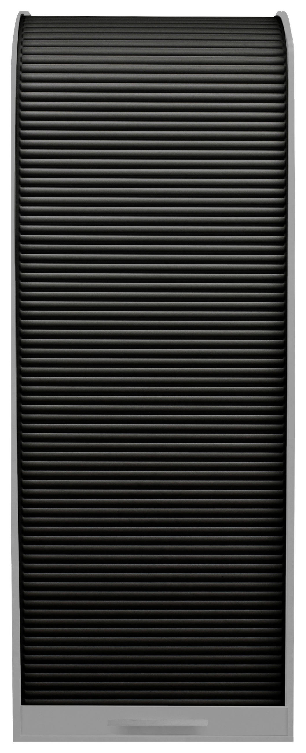 Livetastic Aktenschrank Graphit, Hellgrau 69x192x44 cm