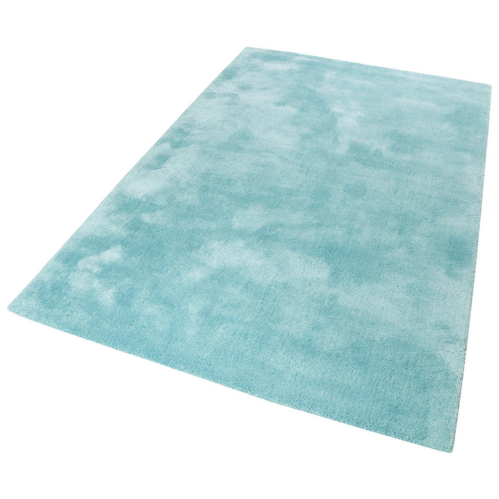 Thumbnail - Esprit Hochflorteppich Relaxx, Türkis, Textil, rechteckig, 200x290 cm, Textiles Vertrauen - Oeko-Tex®, Hohenstein, AZO-f...