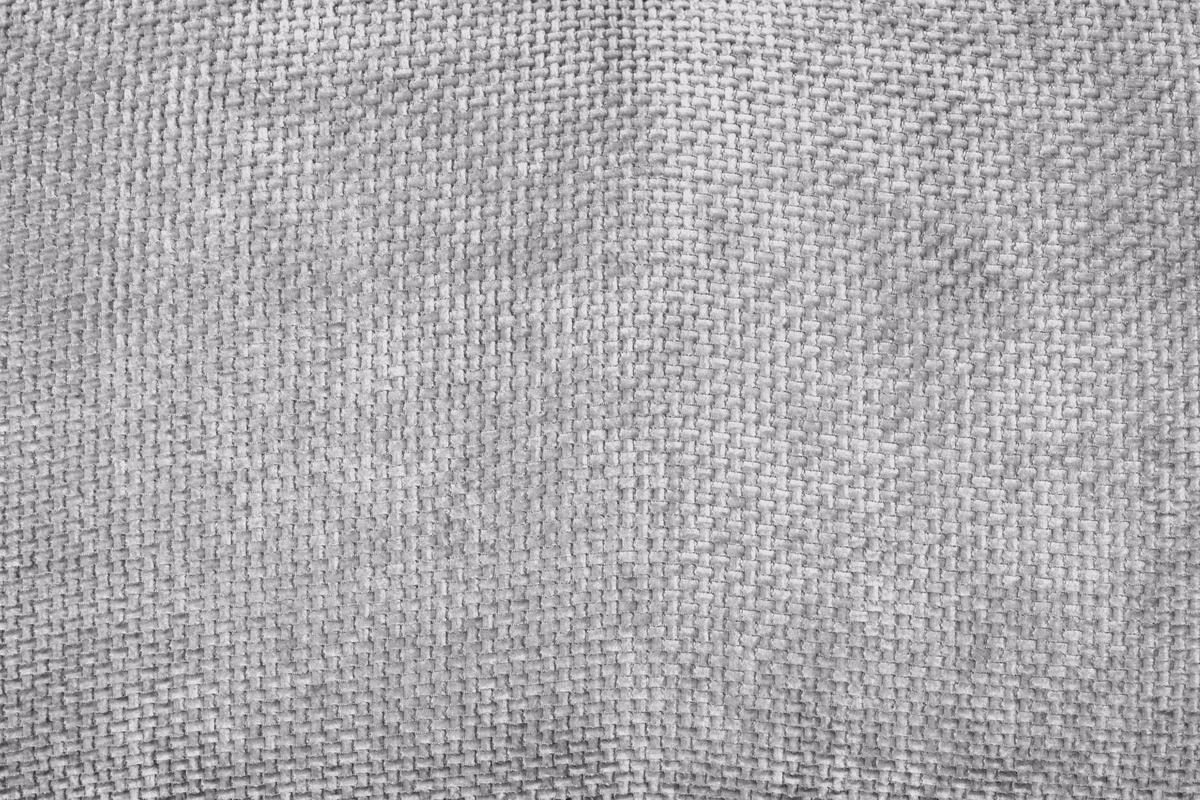 WOHNLANDSCHAFT Hellgrau Struktur  - Hellgrau/Schwarz, KONVENTIONELL, Textil/Metall (253/357/188cm) - Carryhome
