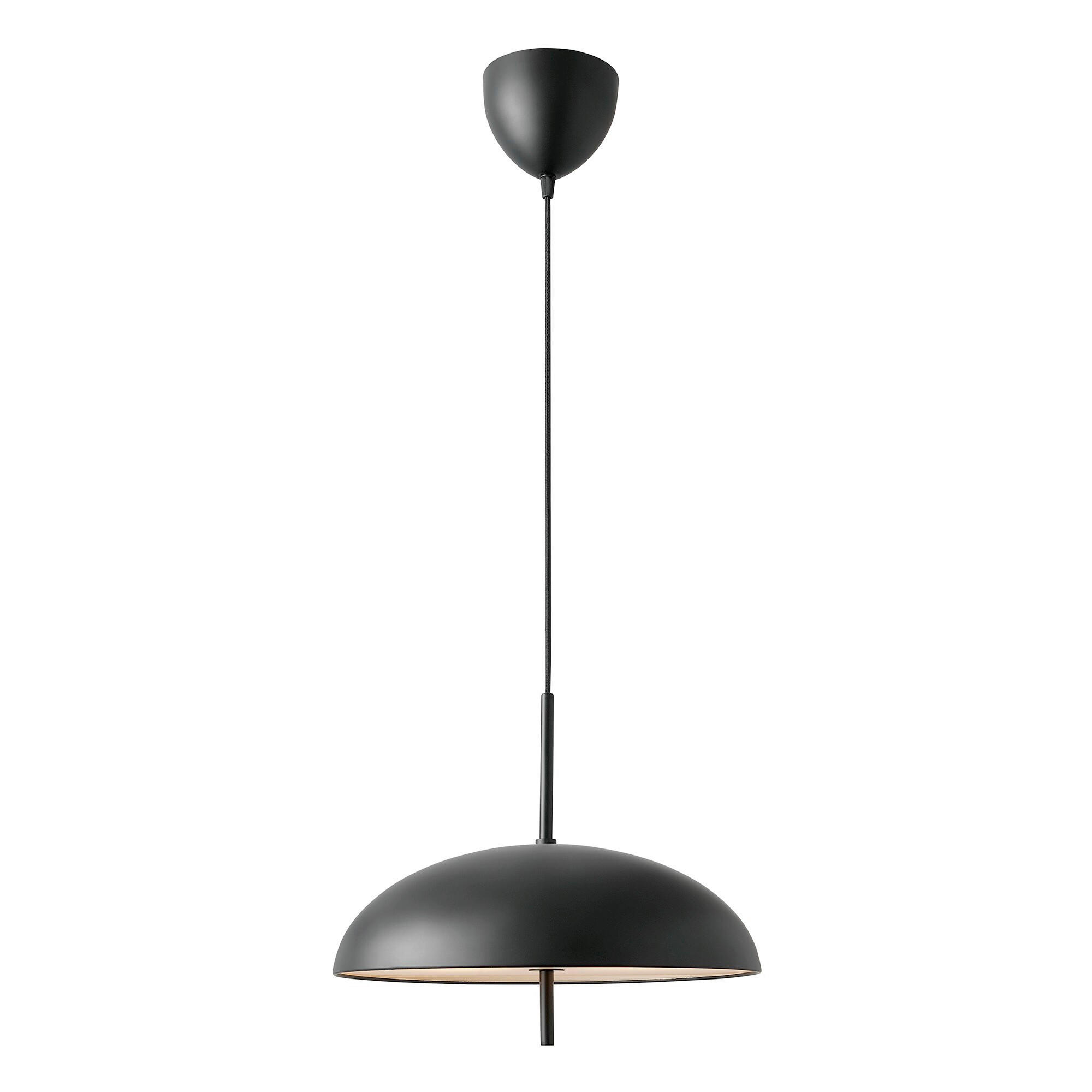 PENDELLEUCHTE Versale 35/35/29,5 cm  - Schwarz, Design, Metall (35/35/29,5cm) - Nordlux