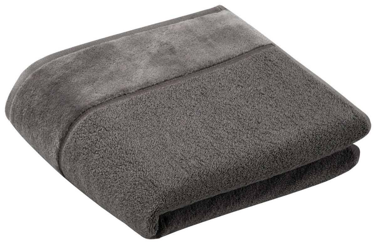 Prosop De Duș 67/140 cm gri  - gri, Basics, textil (67/140cm) - Vossen