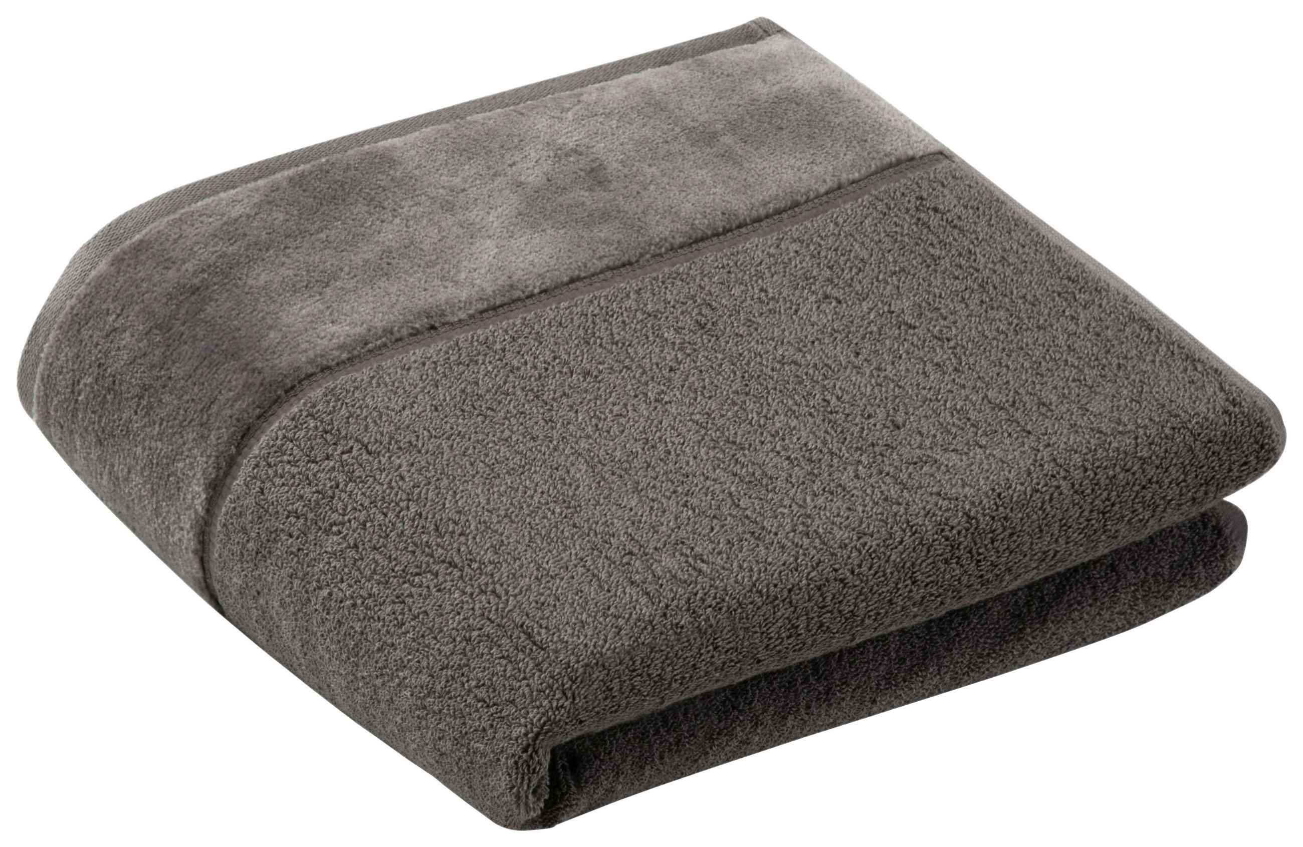 Vossen Duschtuch Pure Dunkelgrau 67x140 cm