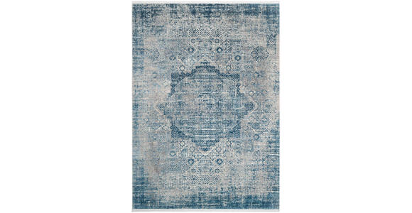 WEBTEPPICH 67/130 cm Tesoro  - Blau, Design, Textil (67/130cm) - Dieter Knoll