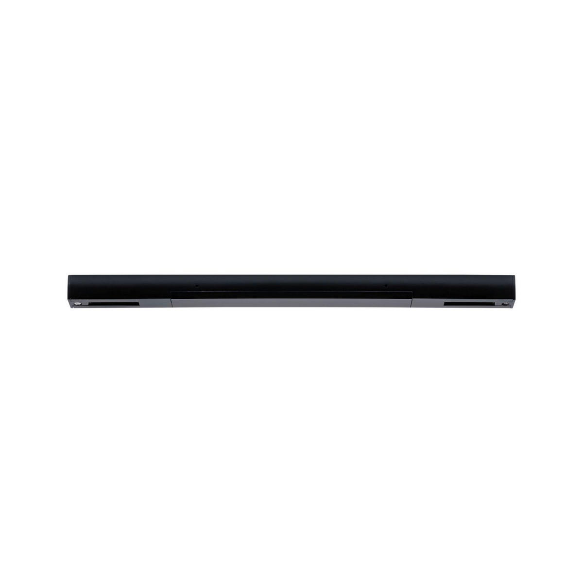 SCHIENENSYSTEM-EINSPEISER URAIL 30,4/1,8/1,8 cm   - Schwarz, Design, Kunststoff (30,4/1,8/1,8cm) - Paulmann