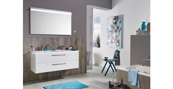 BADEZIMMERSPIEGEL 120/72/59 cm - Klar, Design, Glas (120/72/59cm) - Novel