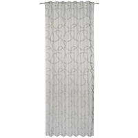 GARDINLÄNGD ej transparent  - grå, Design, textil (140/260cm) - Dieter Knoll