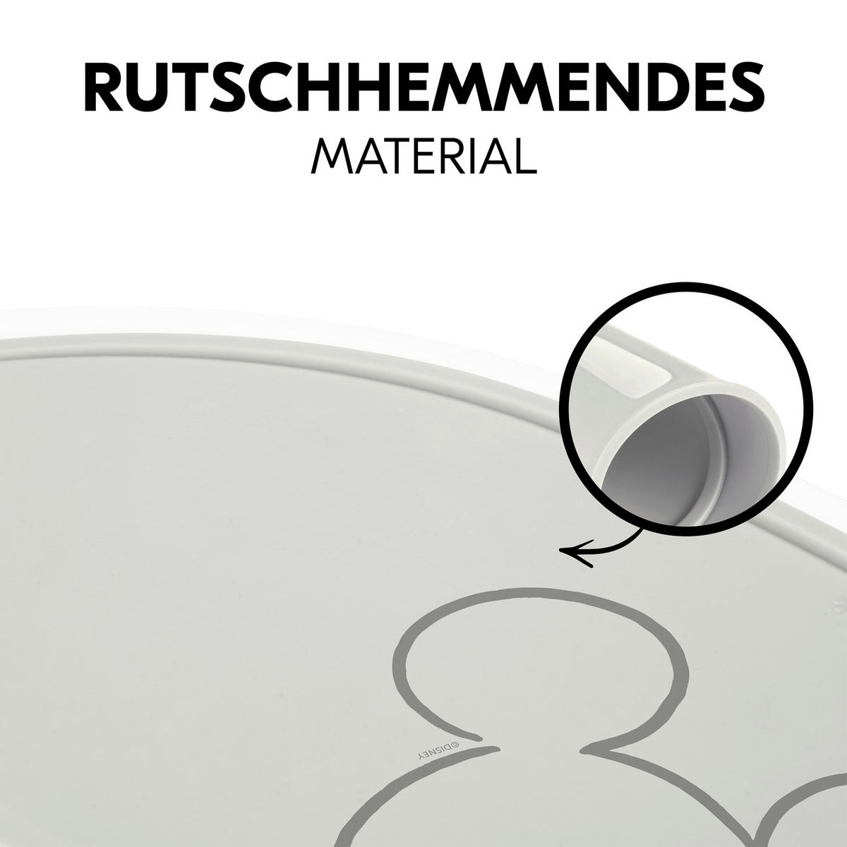 ESS- UND SPIELBRETT Highchair Tray Mat  - Beige, Basics, Kunststoff (43/0.5/29cm) - Hauck