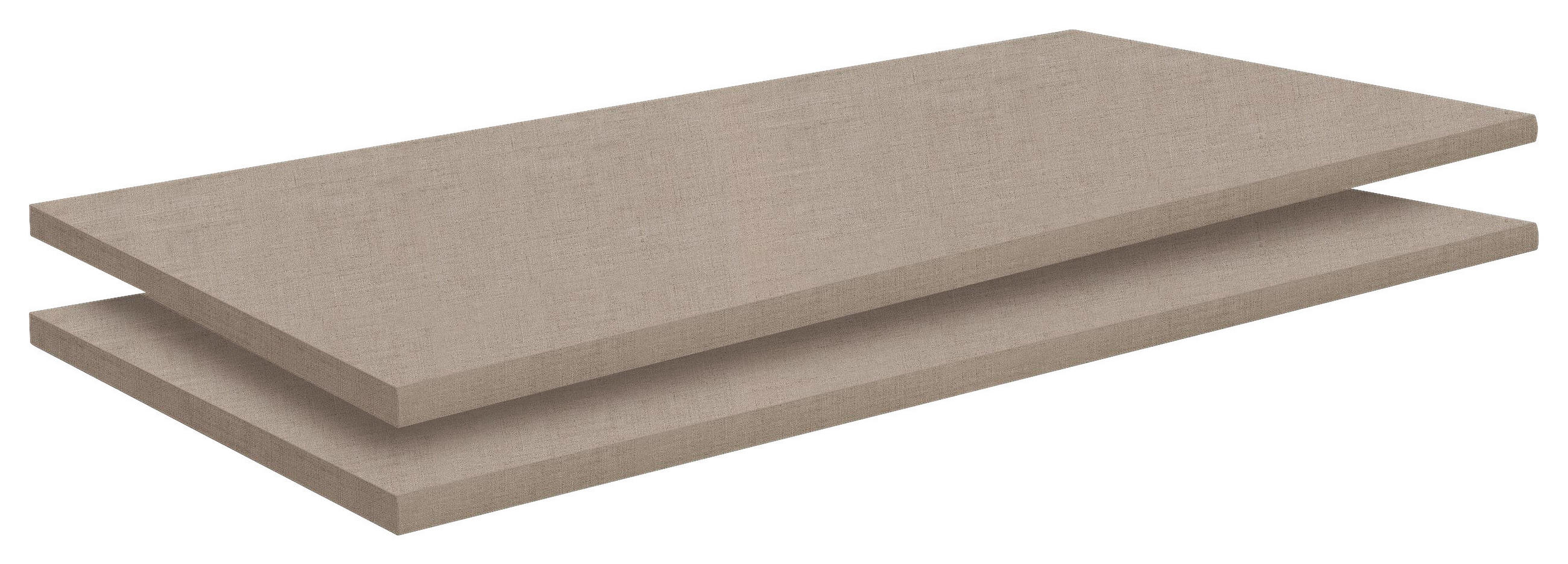 Einlegeböden Fifty 2er-Set 79x50 cm