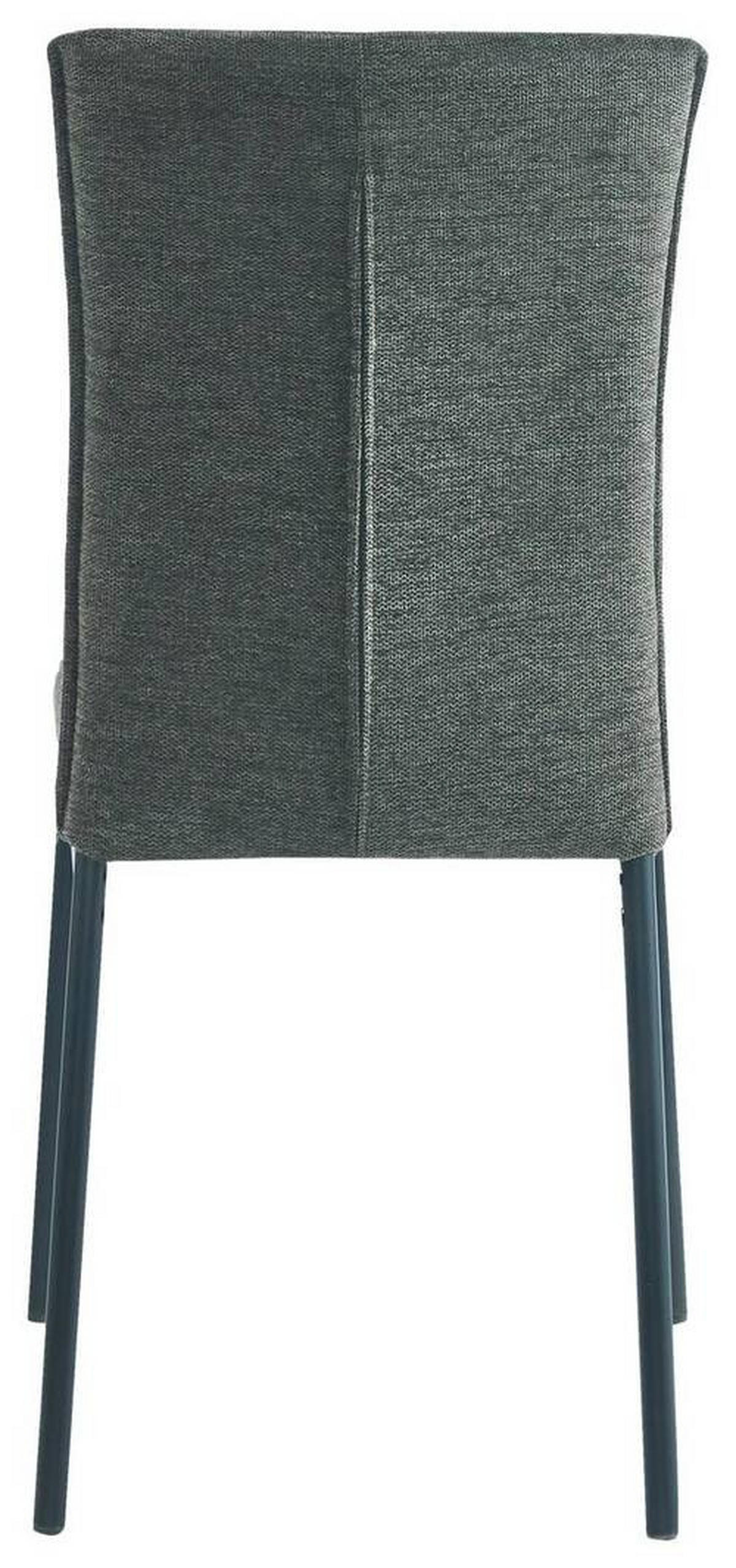 STOL, kovina, tekstil zelena  - črna/zelena, Design, kovina/tekstil (44/95/57cm) - Carryhome
