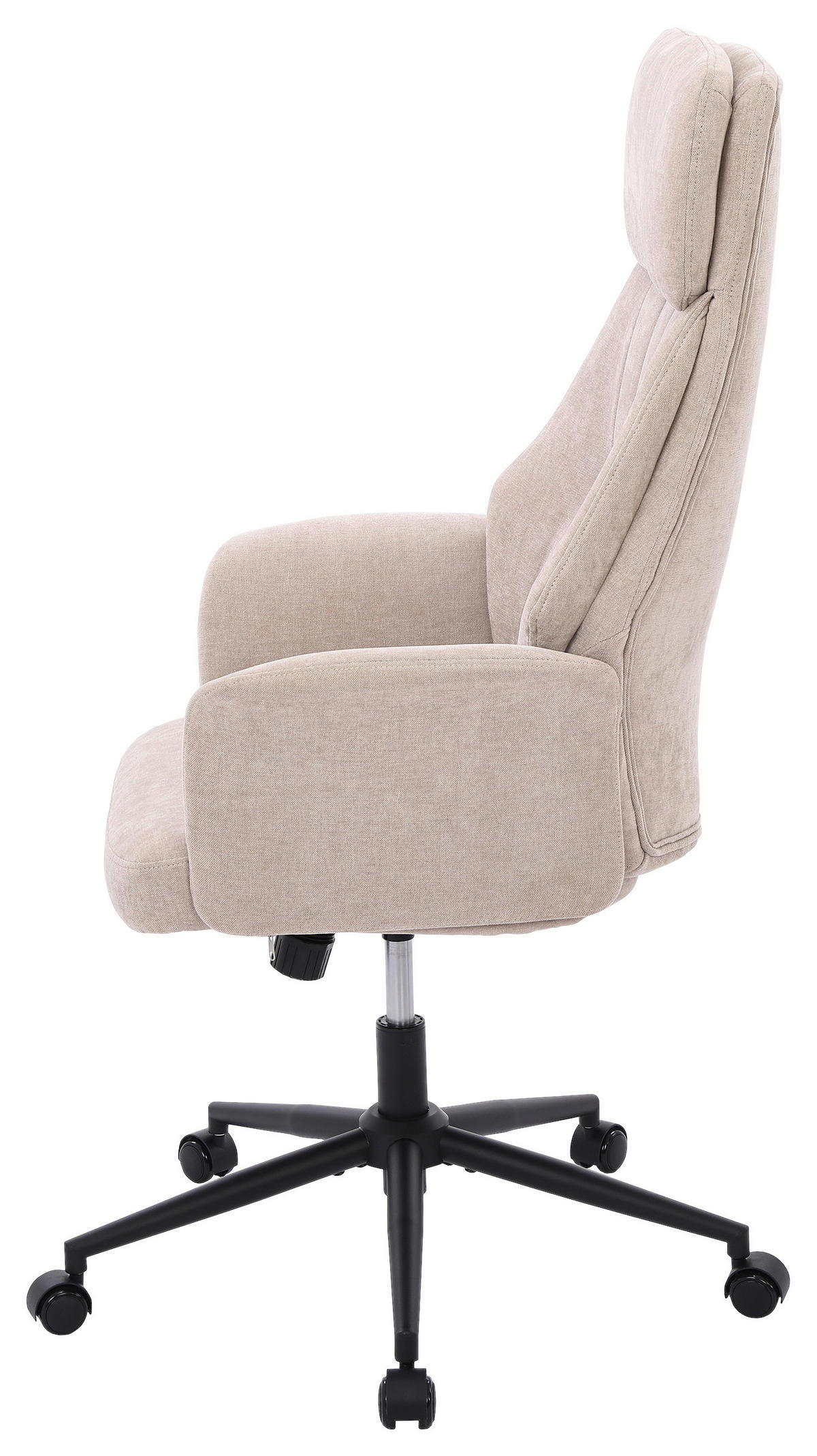 FORGÓSZÉK  zsenília világosbarna  - barna/fekete, Modern, műanyag/textil (66/114/122/64cm) - Livetastic