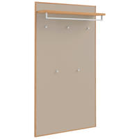 GARDEROBENPANEEL  in 83/183/29 cm  - Sandfarben/Eichefarben, Design, Holz/Holzwerkstoff (83/183/29cm)