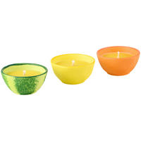 ZITRONELLAKERZE  - Gelb, LIFESTYLE, Naturmaterialien/Keramik (12,50/12,50/6,00cm)