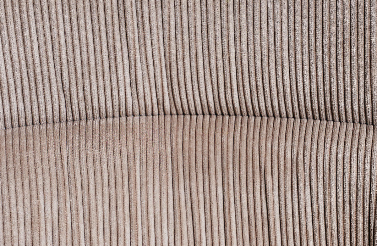BARHOCKER Struktur Beige Edelstahl Sitzfläche 360° drehbar  - Edelstahlfarben/Beige, MODERN, Textil/Metall (56/85-111/51cm) - MID.YOU