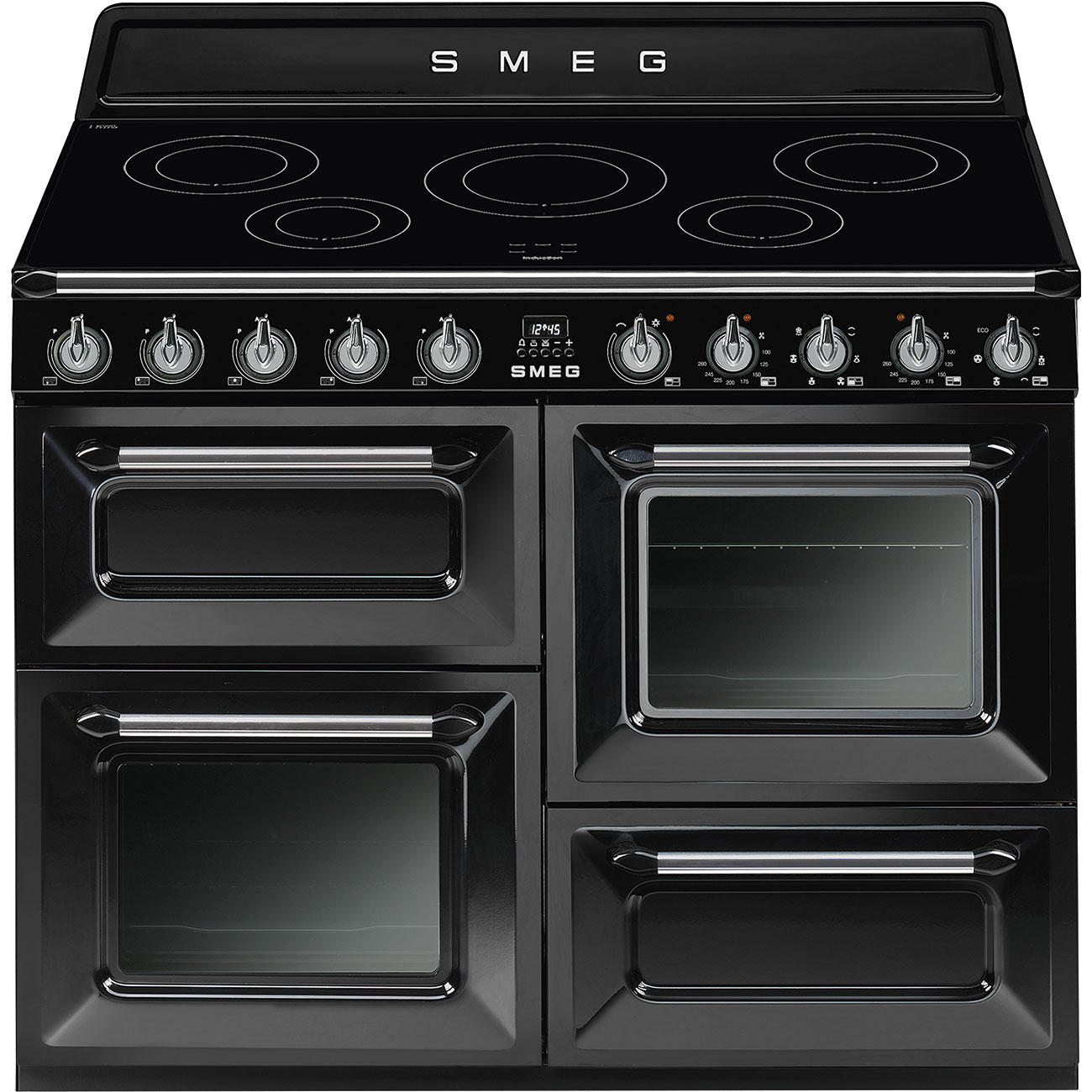 HERD TR4110IBL2  - Schwarz, Basics, Glas/Metall (110/90/60cm) - SMEG