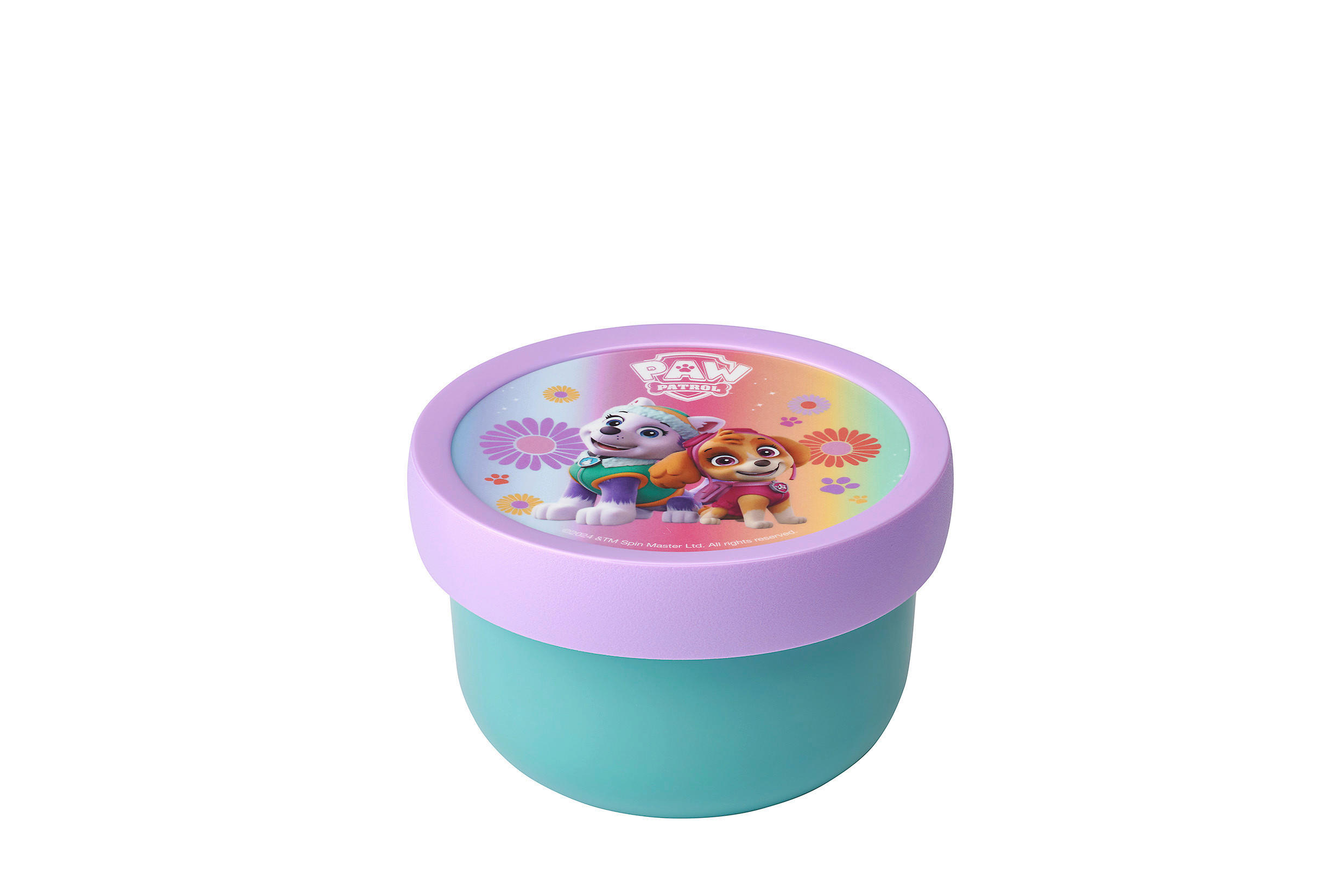 Thumbnail - Mepal Brotzeitbox Campus, Lila, Mehrfarbig, Kunststoff, 0,3 L, rund, 10.4 cm, Küchenzubehör, Vorratsbehälter, Brotdosen