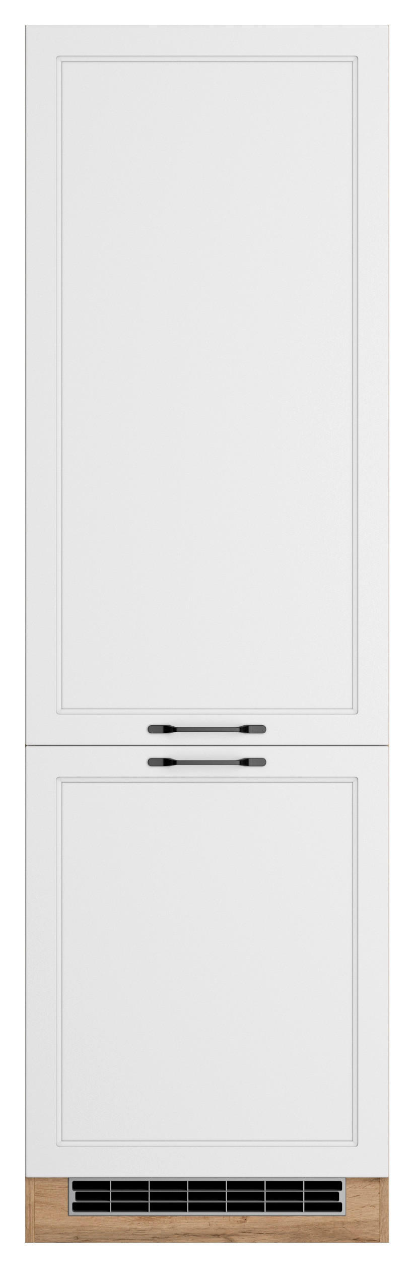 Thumbnail - Held Geräteumbauschrank, Weiß, Eiche Wotan, Metall, 60x200x60 cm, Made in Germany, Küchen, Küchenmöbel, Küchenschränke, ...