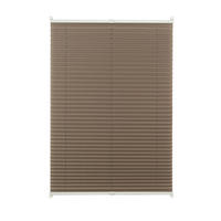 PLISSEE 100/130 cm  - Taupe, Basics, Textil (100/130cm) - Homeware