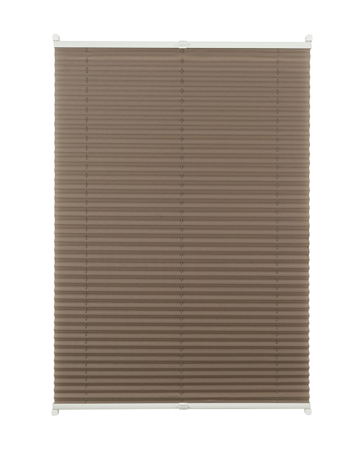 PLISSEE 100/130 cm  - Taupe, Basics, Textil (100/130cm) - Homeware