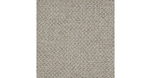 2-SITZER-SOFA Flachgewebe Sandfarben  - Sandfarben/Schwarz, Design, Textil/Metall (178-226/83-113/96-177cm) - Dieter Knoll